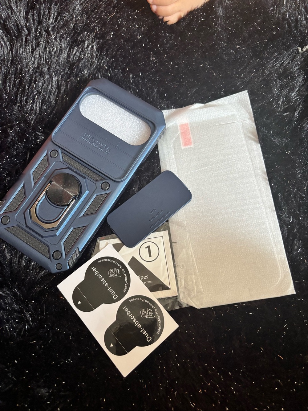 Google Pixel 9 / Pixel 9 Pro Case with Camera Lens Cover HD Screen Protector